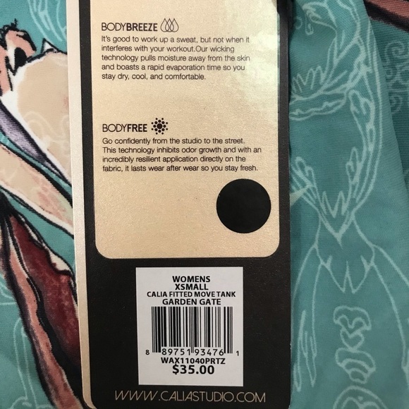 NWT - CALIA by Carrie Underwood Fitted Move Tank - Picture 11 of 11